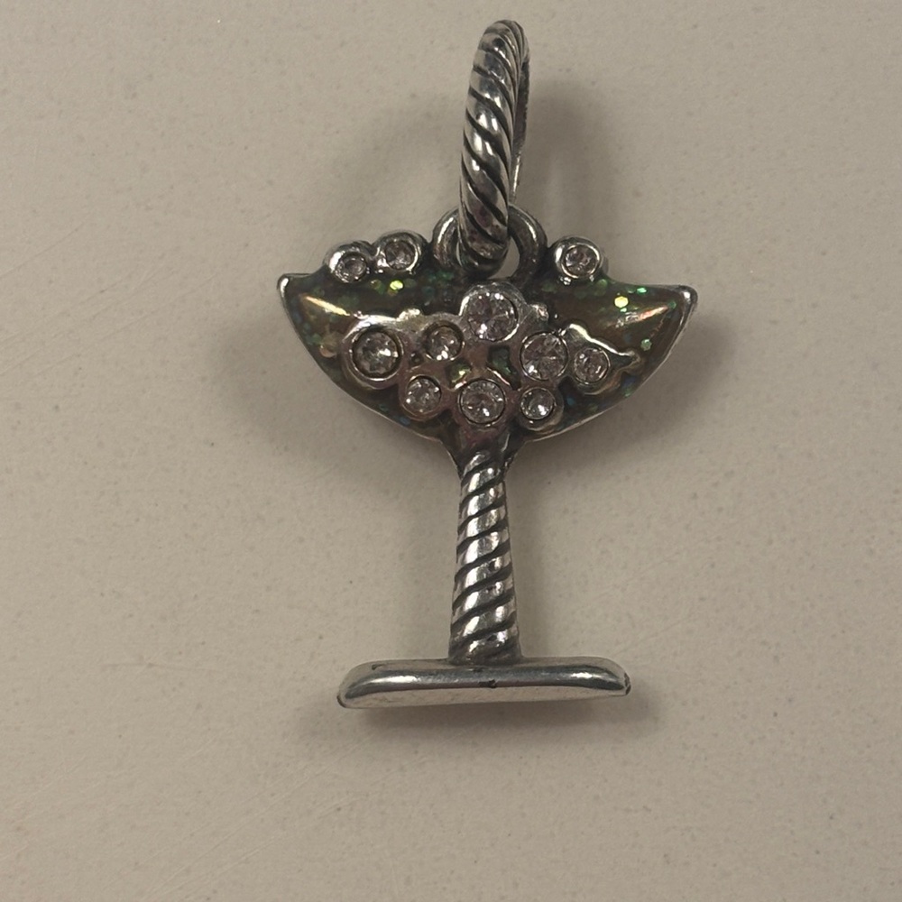 Brighton Silver Cocktail Charm Bracelet
